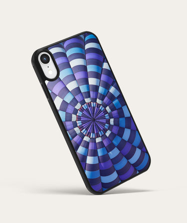 Midnight Blue Marble Printed Case